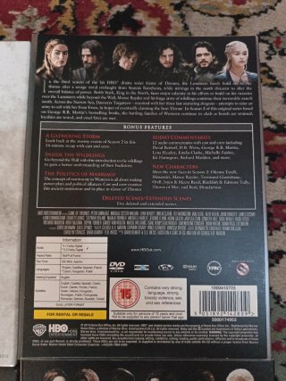 Juego de Tronos DVD Temporadas 2 y 3