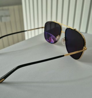 Gafas de sol Tom Ford Hombre Negro/Dorado