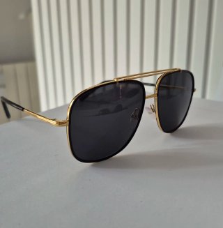 Gafas de sol Tom Ford Hombre Negro/Dorado