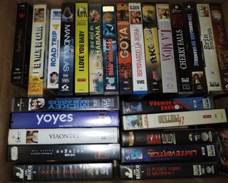 Lote VHS Películas + DVD Aguila Roja