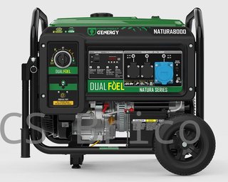 Generador Dual Propano - Gasolina NATURA 8500W - 230V