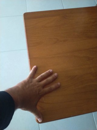 Mesa auxiliar de pino