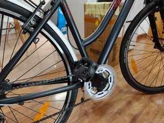 Bicicleta kross Trans 1.0 Mujer Paseo