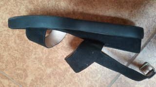 Sandalias negras para mujer
