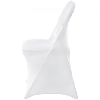 Coperture per Sedie Pieghevoli in Spandex Elastico, Fodera Universale per Sedie, Fodere Protettive Rimovibili e Lavabili, per Matrimoni, Vacanze, Banchetti, Feste, Celebrazioni, Sala da Pranzo...