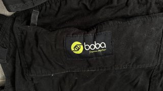 Mochila Porta Bebé Boba Negra