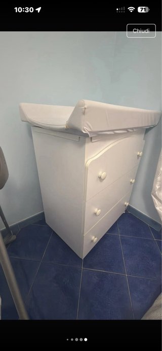 Fasciatoio Erbesi bianco