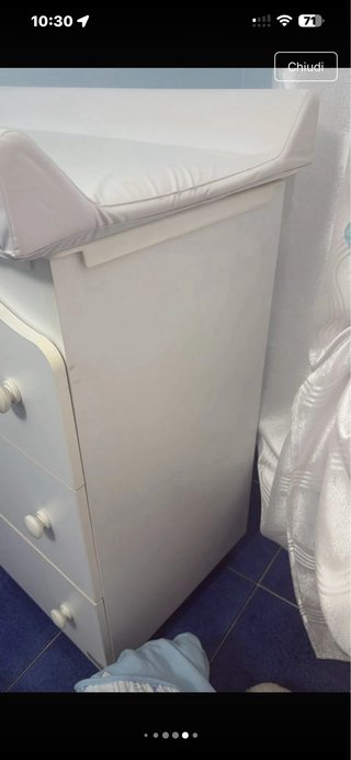 Fasciatoio Erbesi bianco