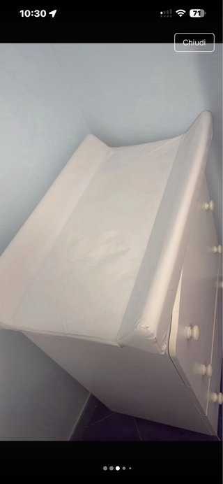 Fasciatoio Erbesi bianco