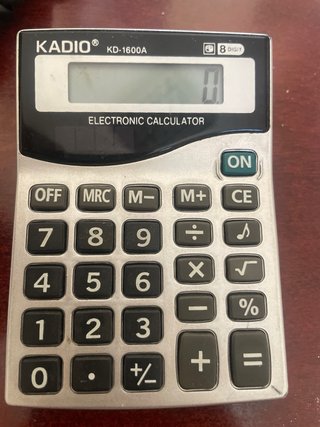 Calcolatrice elettronica KADIO KD-1600A