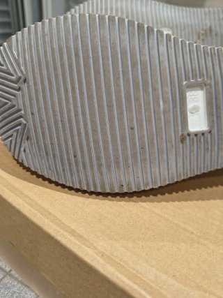 Zapatillas plataforma vaqueras y plata T38