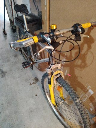 Bicicleta Montaña 26 Plata