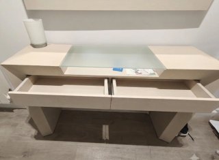 Conjunto recibidor madera (buena calidad)