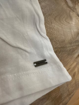 Camiseta Tommy Hilfiger Blanca Talla M