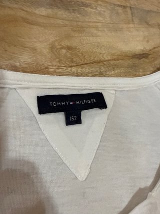 Camiseta Tommy Hilfiger Blanca Talla M
