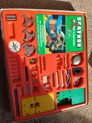 Juego Scatron Chispas y Motores Electromecánica