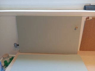 Puertas BESTA IKEA color verde claro