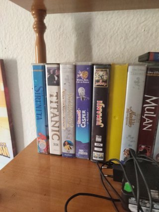 Películas VHS Disney y más (Español)