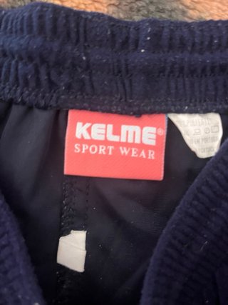 Pantalón Corto Short Kelme Vintage 90s Terciopelo