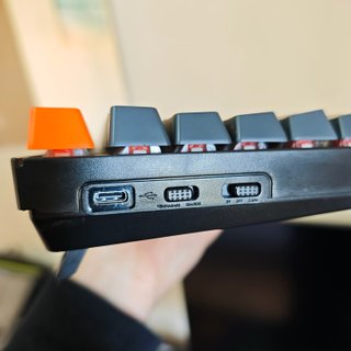 Teclado Keychron K8 80% Gris/Naranja