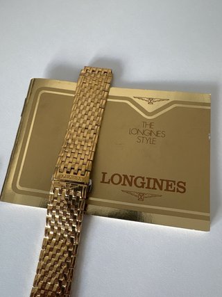 Brazalete Longines Oro