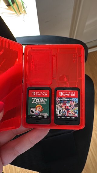 Nintendo Switch OLED +Mario Kart+Zelda +accesorios