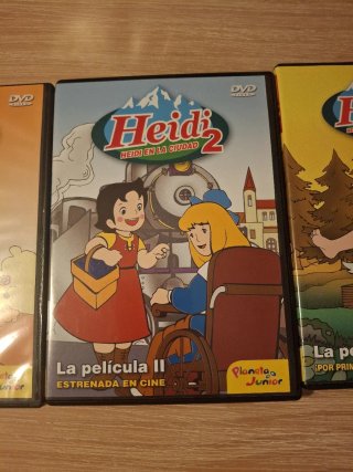DVD Heidi: La Película I, II y III