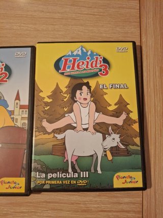 DVD Heidi: La Película I, II y III