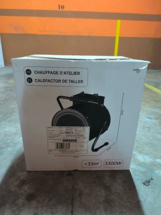 Calefactor cañón de calor 3300W