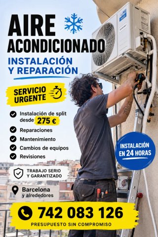 Instalacion aire acondicionado