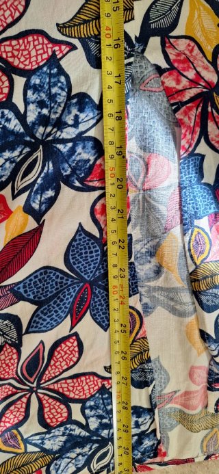 Falda larga estampada floral