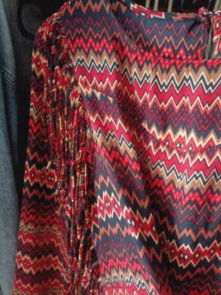 Vestido Zara Étnico Multicolor Talla S