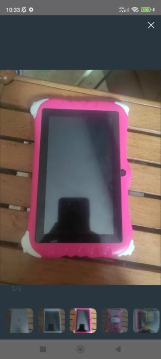 Tableta infantil rosa