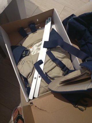 Mochila Portabebés Stokke MyCarrier Deep Blue