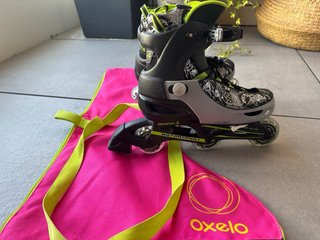 Patines en línea Talla 35-38 + Bolsa y Proteccione