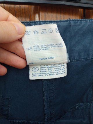Pantaloncini blu Champion