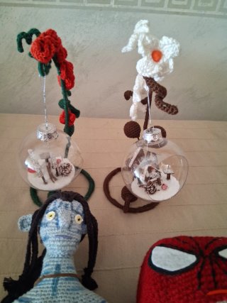 2 Muñecos Amigurumi + 2 Columpios Regalo