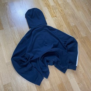 Sudadera con Capucha Hermès Zip-Up - Azul Marino