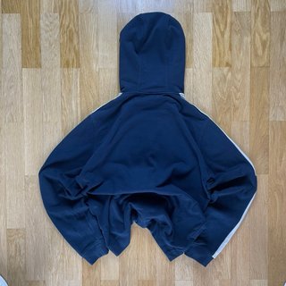 Sudadera con Capucha Hermès Zip-Up - Azul Marino