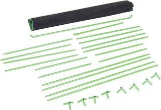 Tienda Hidropónica en Oxford 600D Con 3 Salidas de Aire Regulables y Ventana, Invernadero Hidropónico para Cultivo Con Orificio para Cables Internos, 120X60X150 Cm, Negro