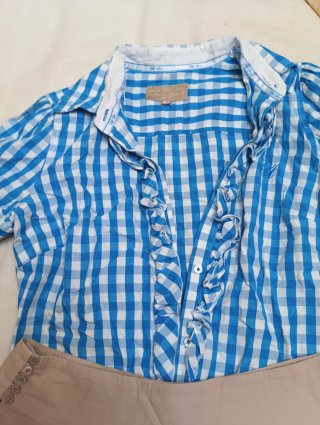 Conjunto Pedro del Hierro Falda y Camisa Talla 38/