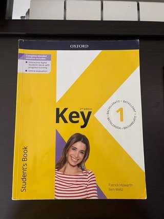 Key Bachillerato 2e 1 Student Book (Spain)