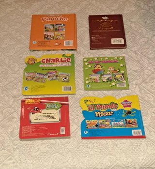 Pack 6 libros infantiles