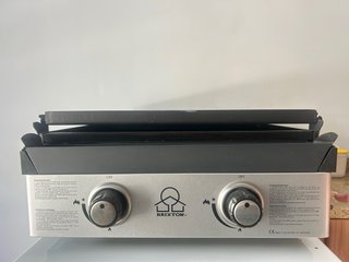 Parrilla Asadora Black/Silver - 2 Usos