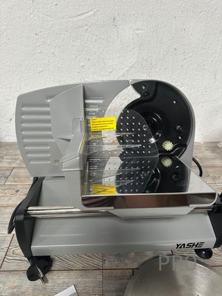 Cortadora de fiambre con motor