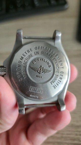 Breitling Avenger Seawolf Titanio Esfera Azul