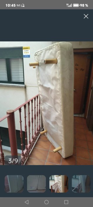 Base tapizada FLEX 80x180cm