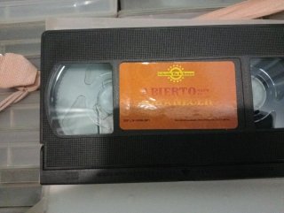 Película VHS Abierto hasta el Amanecer