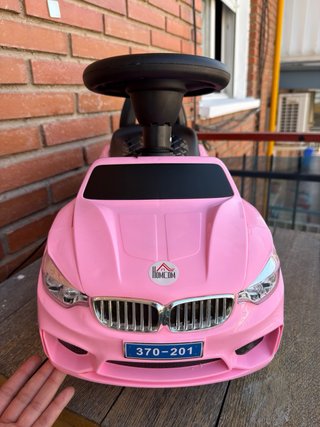 Coche correpasillos rosa para bebé 18-36 meses