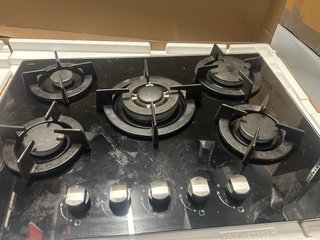 Placa de cocina a gas 5 fuegos